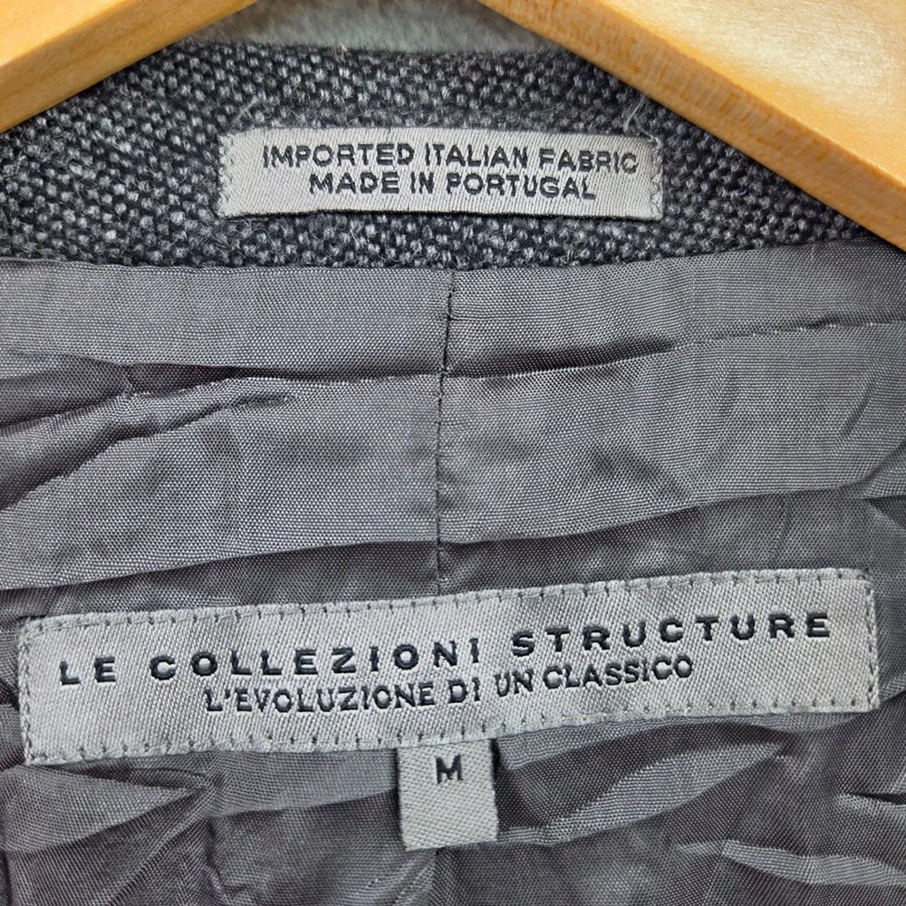 Structure Le Collezioni VTG 90s SearsEra Gray Wool Blend Sport Coat Blazer Men M